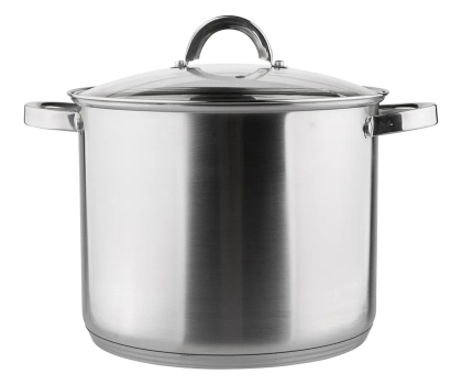 Garnek Altom Fabio garnek wysoki nierdz. 26cm 10,5l z pokrywą szklaną